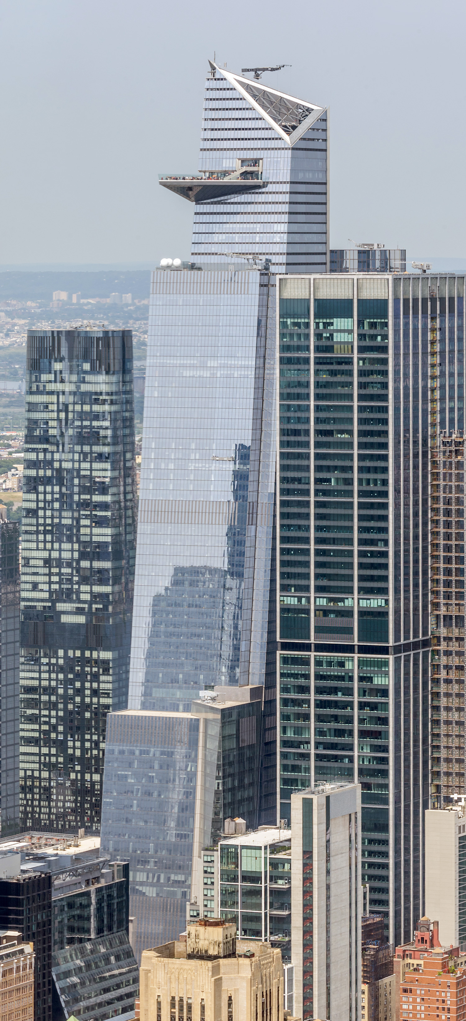 30 Hudson Yards, New York City - View from One Vanderbilt. © Mathias Beinling